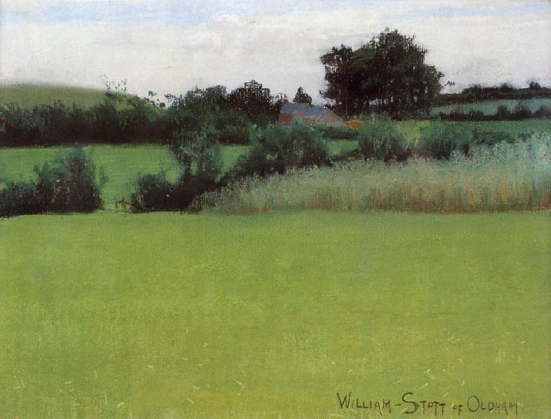 William Stott of Oldham Barrow Farm oil painting image